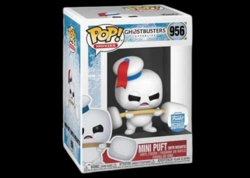 Funko Pop! Movies Ghostbusters Afterlife Mini Puft (With Weights) Funko Shop Exclusive Figure #956