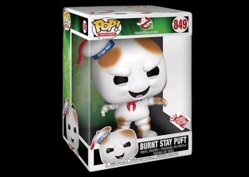 Funko Pop! Movies Ghostbusters Burnt Stay Puft 10 Inch GameStop Funko Insider Club Exclusive Figure #849