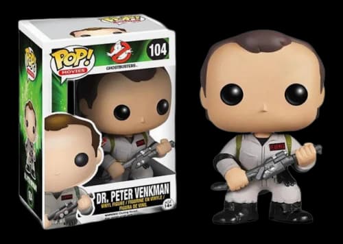 Funko Pop! Movies Ghostbusters Dr. Peter Venkman Figure #104