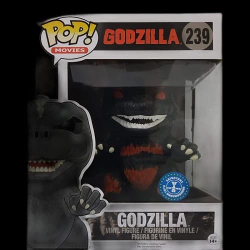 Funko Pop! Movies Godzilla (Black & Red) Underground Toys Exclusive 6 Inch Figure #239