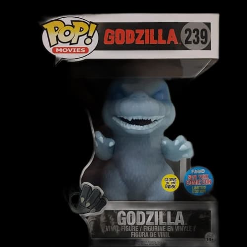 Funko Pop! Movies Godzilla (Glow) NYCC 6 Inch Figure #239