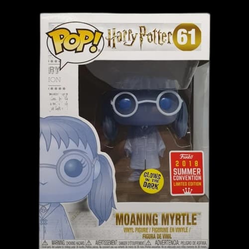 Funko Pop! Movies Harry Potter Moaning Myrtle (Glow) Summer Convention Exclusive Figure #61