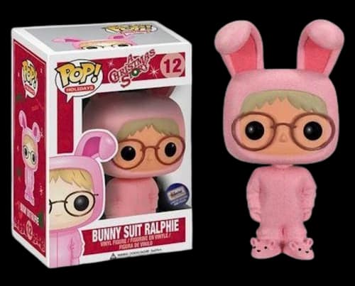 Funko Pop! Movies Holidays A Christmas Story Bunny Suit Ralphie (Flocked) Figure #12