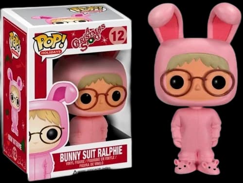 Funko Pop! Movies Holidays A Christmas Story Ralphie (Pink Bunny) Figure #12