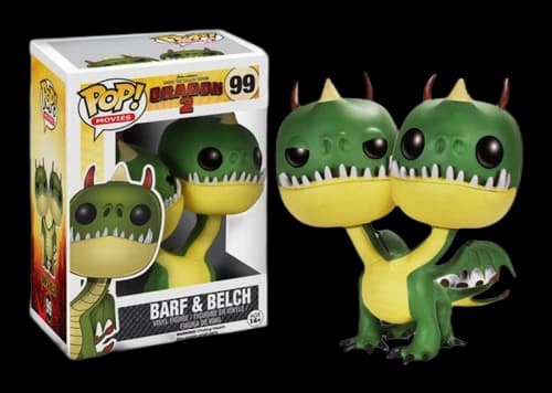 Funko Pop! Movies How to Train Your Dragon 2 Barf & Belch Figure #99