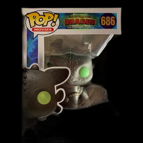 Funko Pop! Movies How To Train Your Dragon The Hidden World Toothless Figure #686