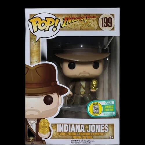 Funko Pop! Movies Indiana Jones Adventure Indiana Jones SDCC Figure #199