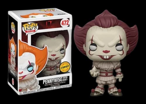 Funko Pop! Movies IT Movie Pennywise (with Boat) Sepia Colored (Chase) Figure #472