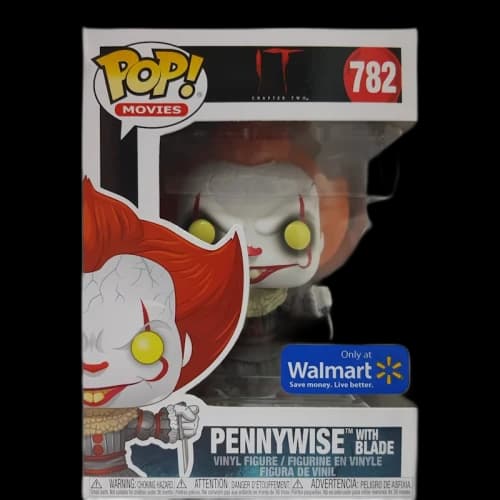 Funko Pop! Movies IT Pennywise with Blade Walmart Exclusive Figure #782