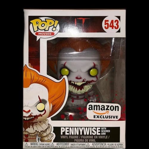 Funko Pop! Movies IT Pennywise with Severed Arm Amazon Exclusive Figure #543