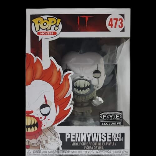 Funko Pop! Movies IT Pennywise with Teeth FYE Exclusive Figure #473