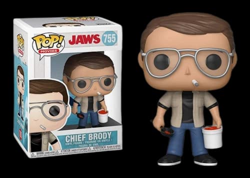 Funko Pop! Movies Jaws Chief Brody Figure #755
