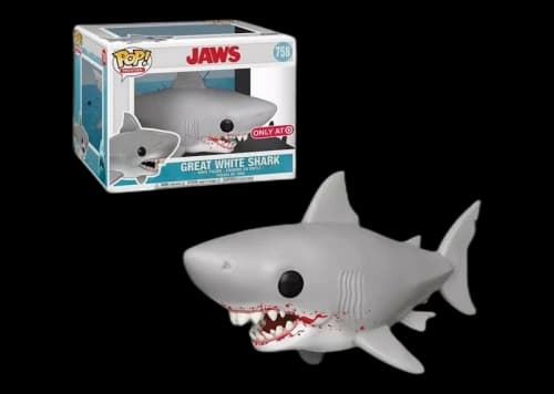 Funko Pop! Movies Jaws Great White Shark Bloody Mouth Target Exclusive Figure #758