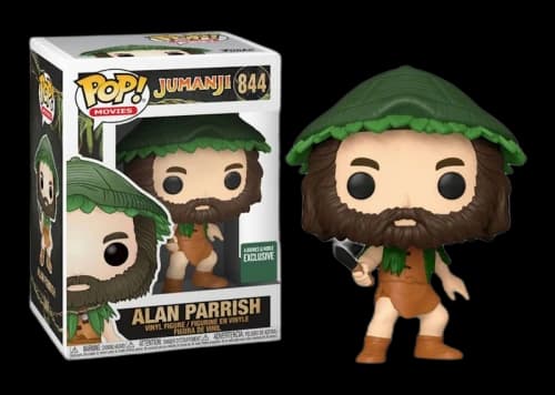 Funko Pop! Movies Jumanji Alan Parrish with Knife Barnes & Noble Exclusive Figure #844
