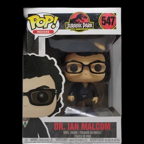 Funko Pop! Movies Jurassic Park 25th Anniversary Dr. Ian Malcom Figure #547