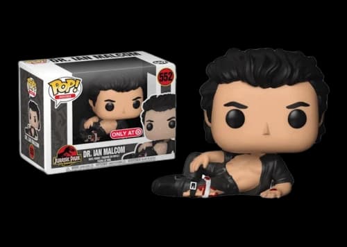 Funko Pop! Movies Jurassic Park Dr. Ian Malcolm Wounded Target Exclusive Figure #552