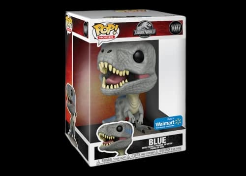 Funko Pop! Movies Jurassic World Blue Walmart Exclusive 10 Inch Figure #1077