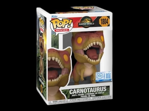 Funko Pop! Movies Jurassic World Carnotaurus Funko Exclusive #1804