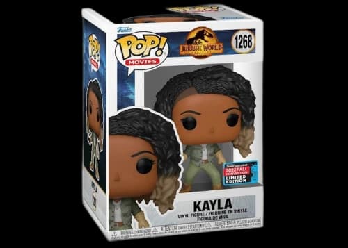 Funko Pop! Movies Jurassic World Dominion Kayla 2022 Fall Convention Exclusive Figure #1268
