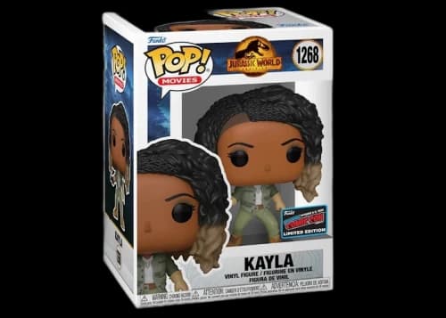 Funko Pop! Movies Jurassic World Dominion Kayla 2022 NYCC Exclusive Figure #1268