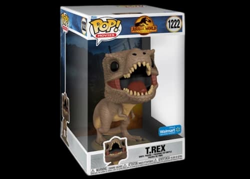 Funko Pop! Movies Jurassic World Dominion T.Rex 10 Inch Walmart Exclusive Figure #1222