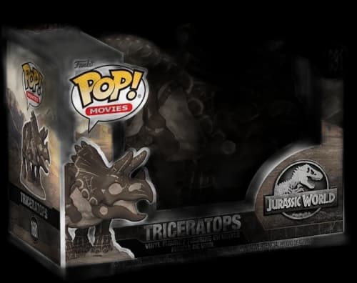 Funko Pop! Movies: Jurassic World Triceratops (Fossil) Figure #1681