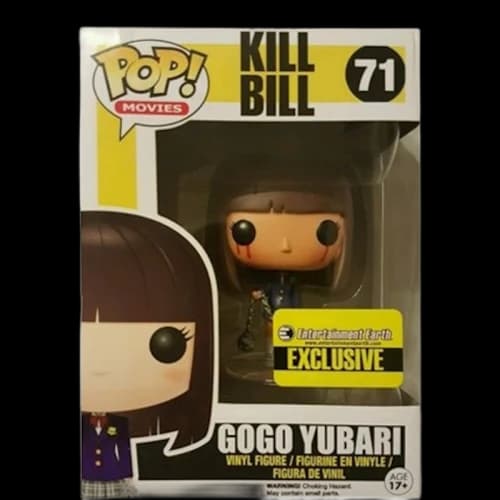 Funko Pop! Movies Kill Bill Gogo Yubari Entertainment Earth Exclusive Figure #71