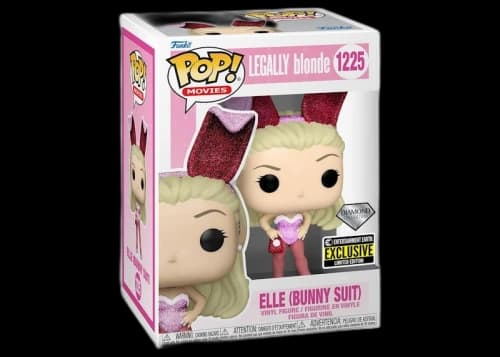 Funko Pop! Movies Legally Blonde Elle (Bunny Suit) Diamond Entertainment Earth Exclusive Figure #1225