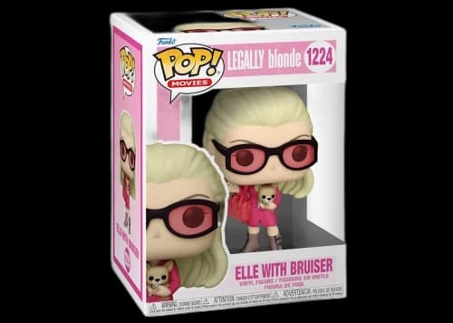 Funko Pop! Movies Legally Blonde Elle With Bruiser Figure #1224