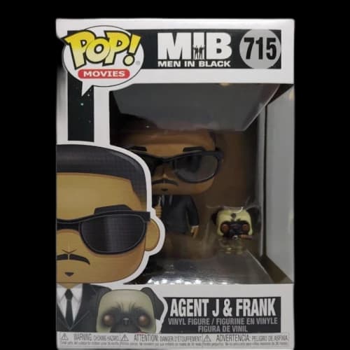Funko Pop! Movies Men in Black Agent J & Frank Figure #715