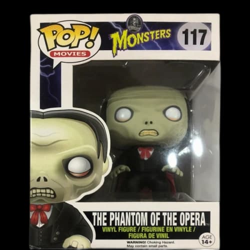 Funko Pop! Movies Monsters The Phantom of the Opera Figure #117