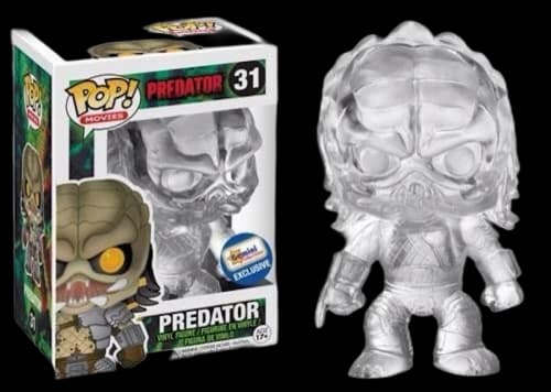 Funko Pop! Movies Predator Predator (Open Mouth) (Translucent) Gemini Collectibles Exclusive Figure #31