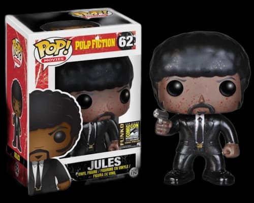 Funko Pop! Movies Pulp Fiction Jules Winnifield(Bloody) SDCC Figure #62