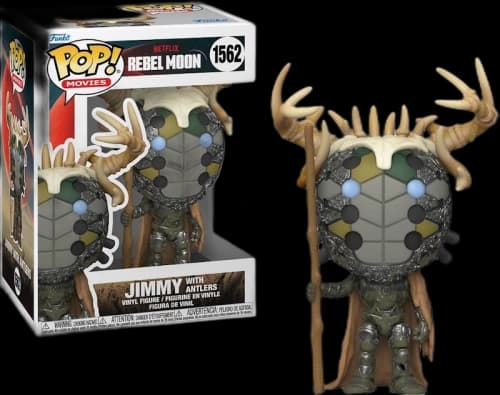 Funko Pop! Movies: Rebel Moon Jimmy w/ Antlers Figure #1562