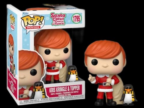 Funko Pop! Movies: Santa Clause Is Comin' To Town Kris Kringle & Topper Figure #1795