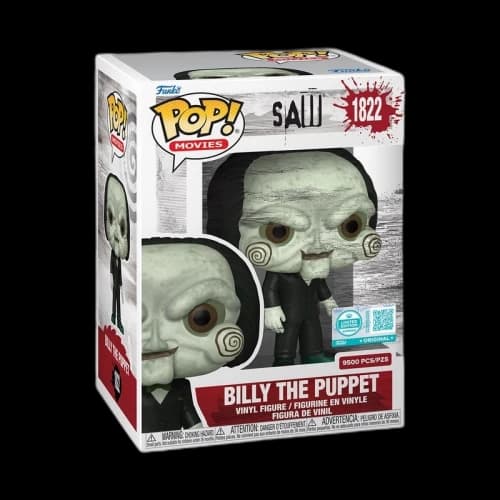 Funko Pop! Movies Saw Billy the Puppet Limited Edition Figure #1822