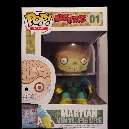 Funko Pop! Movies Sci-Fi Mars Attacks Martian Figure #01