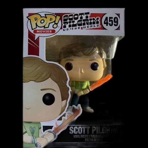 Funko Pop! Movies Scott Pilgrim vs The World Scott Pilgrim Sword of Destiny SDCC Figure #459