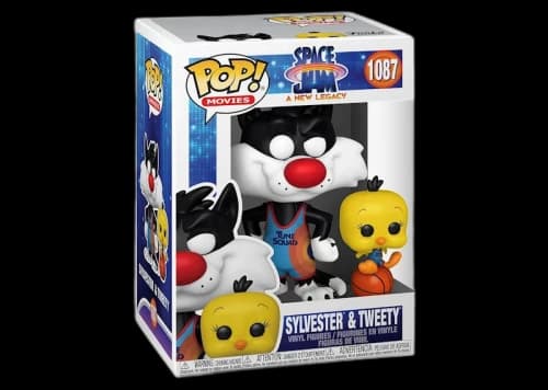 Funko Pop! Movies Space Jam A New Legacy Slyvester And Tweety Figure #1087