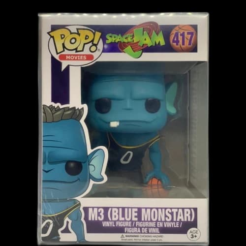 Funko Pop! Movies Space Jam M3 (Blue Monster) Figure #417