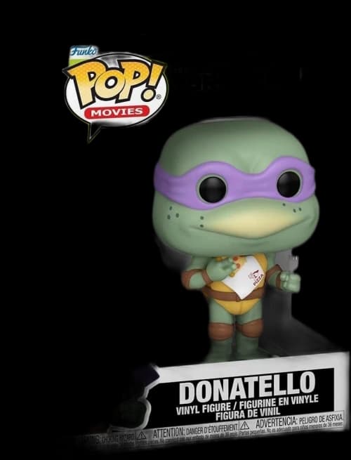 Funko Pop! Movies: Teenage Mutant Ninja Turtles Donatello Figure #1609