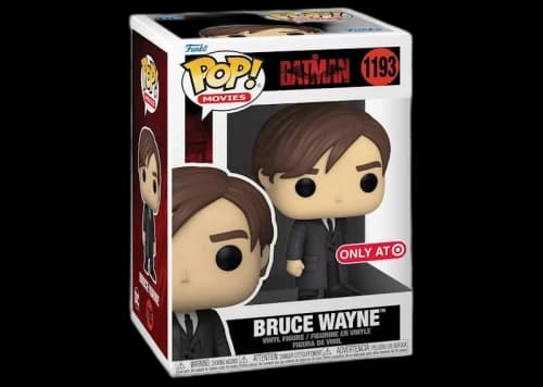 Funko Pop! Movies The Batman Bruce Wayne Target Exclusive Figure #1193