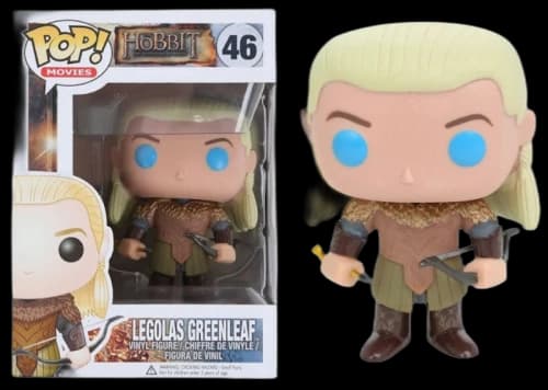 Funko Pop! Movies The Hobbit Legolas Greenleaf (Blue Eyes) Hot Topic Exclusive Figure #46