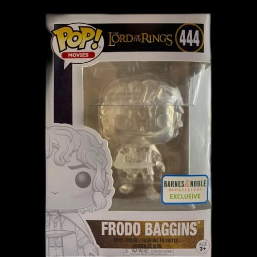 Funko Pop! Movies The Lord of the Rings Frodo Baggins Barnes and Noble Exclusive Figure #444