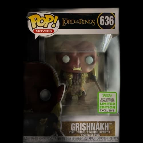 Funko Pop! Movies The Lord of the Rings Grishnakh Sping Convention Figure #636