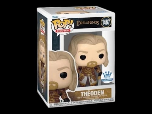 Funko Pop! Movies The Lord of the Rings Théoden Funko Exclusive Figure #1467