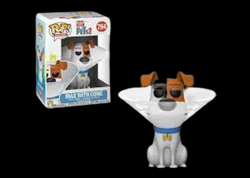 Funko Pop! Movies The Secret Life of Pets 2 Max in Cone Figure #764