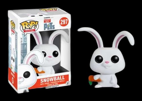 Funko Pop! Movies The Secret Life of Pets Snowball Figure #297