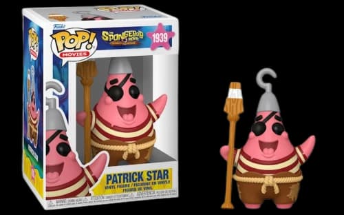 Funko Pop! Movies: The SpongeBob Movie Search For SquarePants Patrick Star Figure #1939