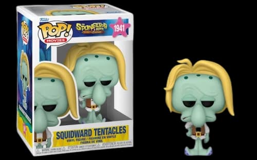 Funko Pop! Movies: The SpongeBob Movie Search For SquarePants Squidward Tentacles Figure #1941
